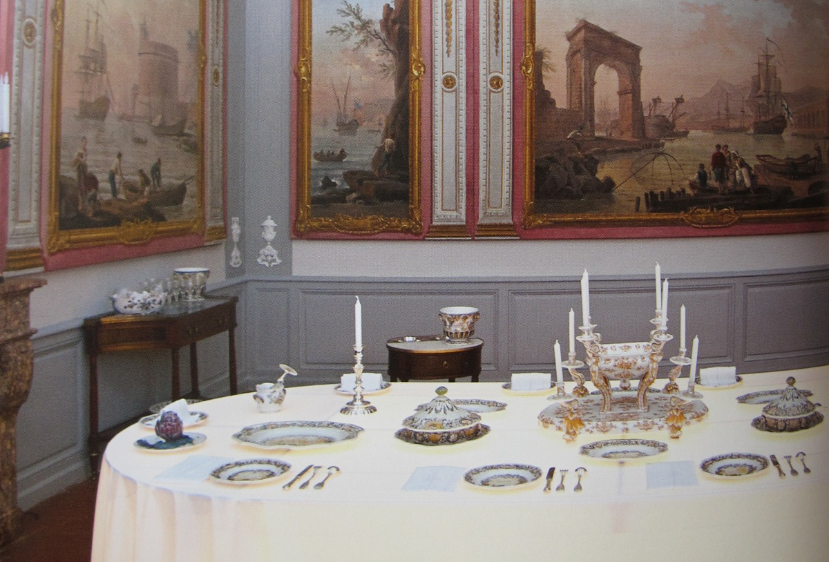le château Borély, la salle à manger